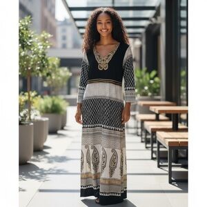 Boho Chic Maxi Dress